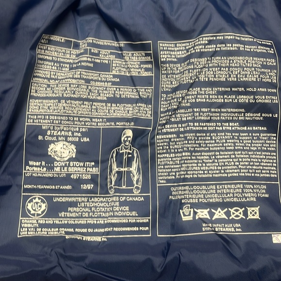 Stearns Floatation Jackets | XXL | XXXL | NWOT - Picture 7 of 12
